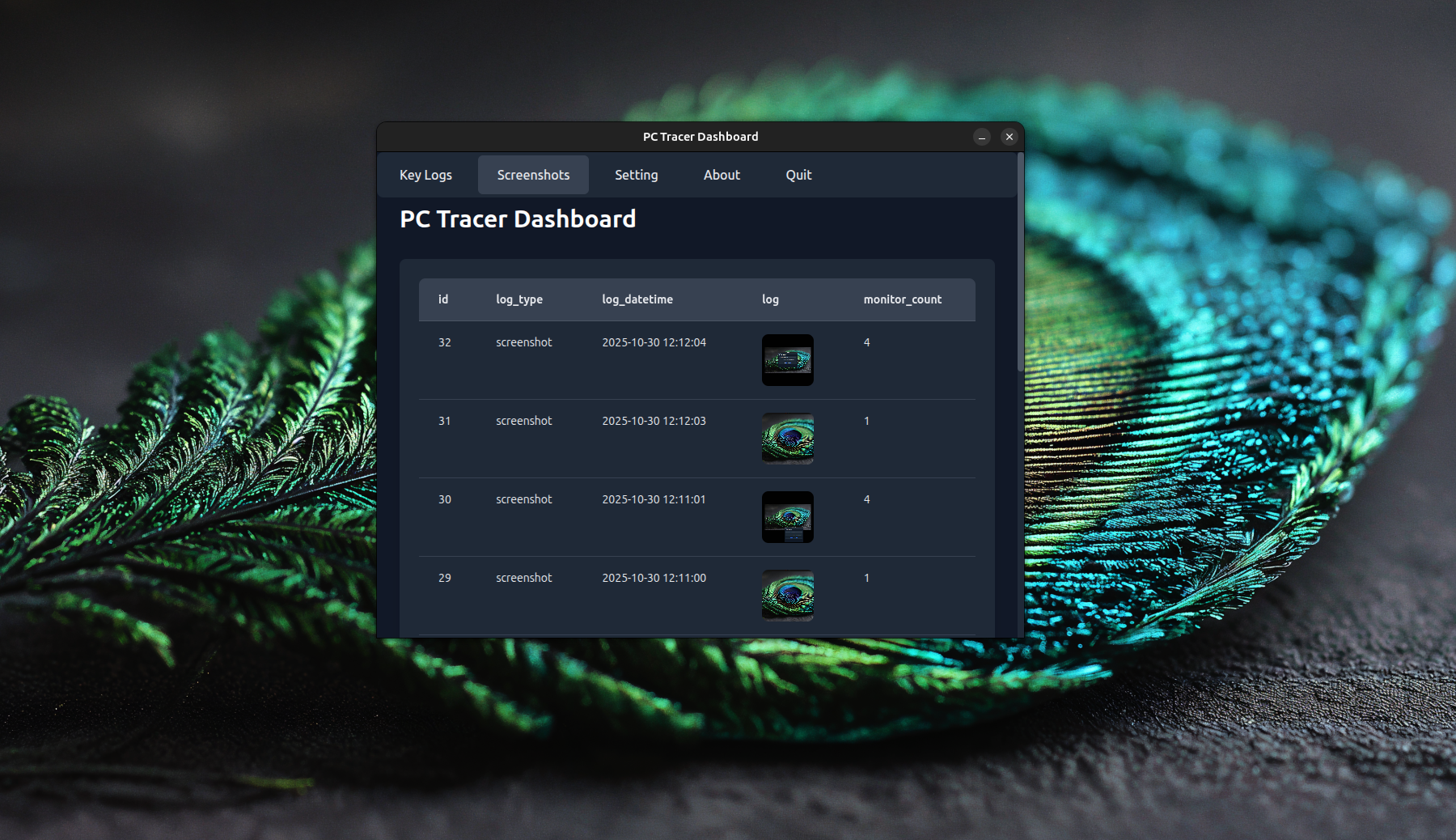 PC Tracer screenshot